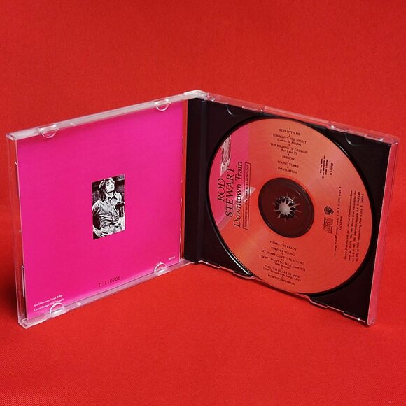 Rod Stewart Downtown Train Selections From The StoryTeller Anthology CD 1990 - Picture 5 of 8